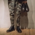 Giày Martin boot nam cao cấp thời trang giày nam mùa thu 2020 mới phong cách hoang dã kiểu Anh giữa công cụ cắt da giày ngắn nam - Giày ống