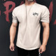 Muscle Faith Fitness Half Sleeve Loose Clothes Equipment Training Basketball Brothers Internet Celebrity Sports Short Sleeve Trendy T-Shirt for Men