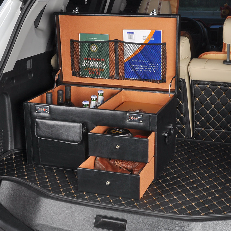 Car finishing box on-board containing box reserve box suv Sedan Tail box Cryptobox drawers