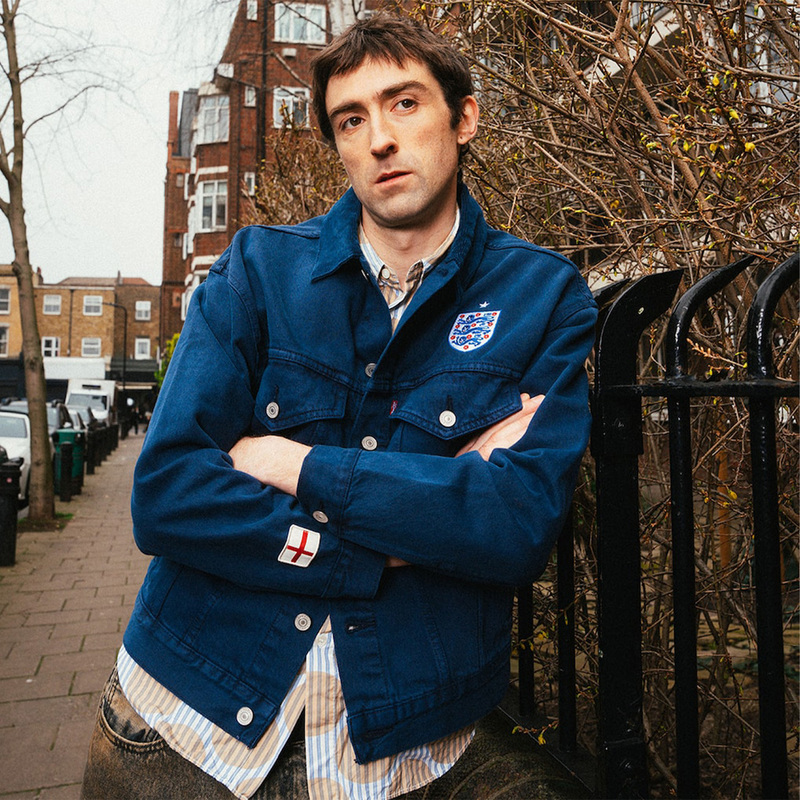 Levi's World Cup England Team Collaboration Type Iii Denim Jacket Football Fa Three Lions Levi's Levi's World Cup England Team Collaboration Type Iii Denim Jacket Football Fa Three Lions Levi's