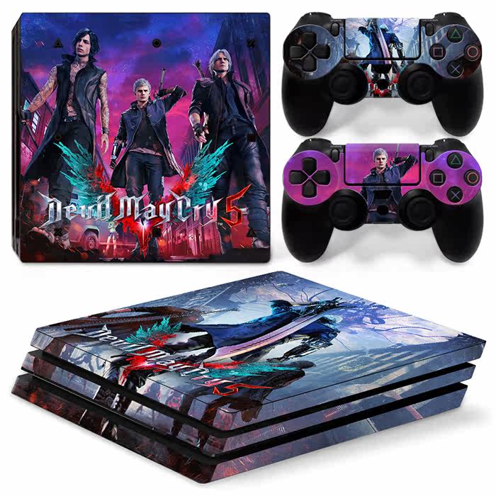 Devil May Cry 5 PS4 PRO sticker Devil May Cry 5 PS4PRO handle body film