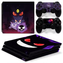 Geng Ghost PS4 PRO sticker Pokemon PS4PRO handle body film Gengar pain sticker