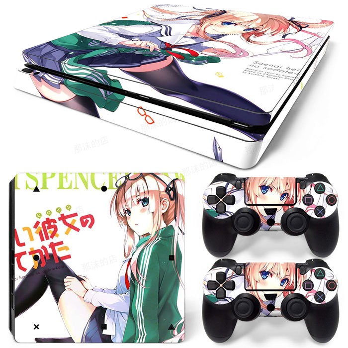 English pear pear PS4 Slim stickers Meng Niang PS4 SLIM handle body film English Pear Pear PS4slim pain stickers
