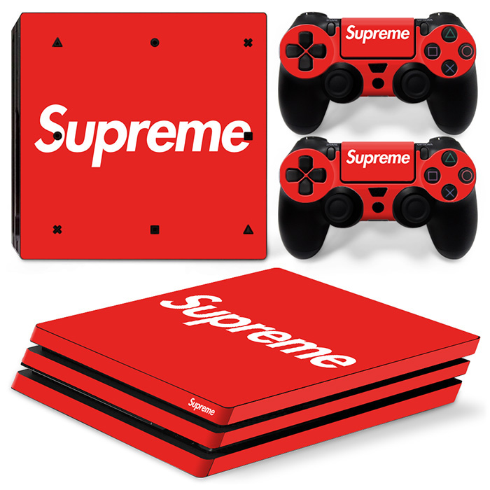 Supreme PS4 PRO sticker PS4 PRO handle body film PS4PRO handle color sticker
