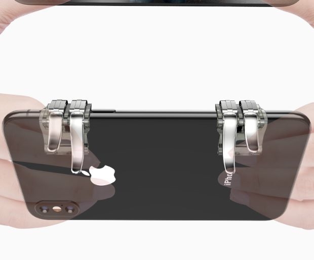 2 điều khiển trò chơi di động Apple Android Bluetooth ipad đặc biệt trò chơi di động thứ năm vua cá tính để gửi vinh quang ăn thịt gà bóng rổ đường phố nba2k18 Contra trở lại - Người điều khiển trò chơi tay cầm chơi game free fire