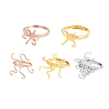 Бирюзовое универсальное ретро обручальное кольцо из воскового агата, серебро 925 пробы, простой и элегантный дизайн