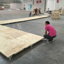 Car Exhibition Floor Terrace Floor Terrace Conditioning Foot Exhibition Stand Building Car Show Service Round Wooden Car Exhibition Floor Terrace
