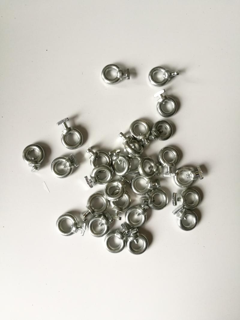 Exhibition used with octagonal prism hanging ring scale spray painted cloth hooks flat aluminium T type screw exhibition stalls with bolt accessories