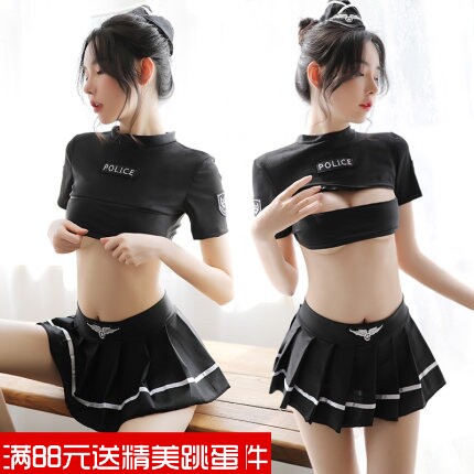 Lingerie School Student Dress Uniform Tempting Love Love Fire Horseraderie Transparent Palace Hanfu Daily College Costume