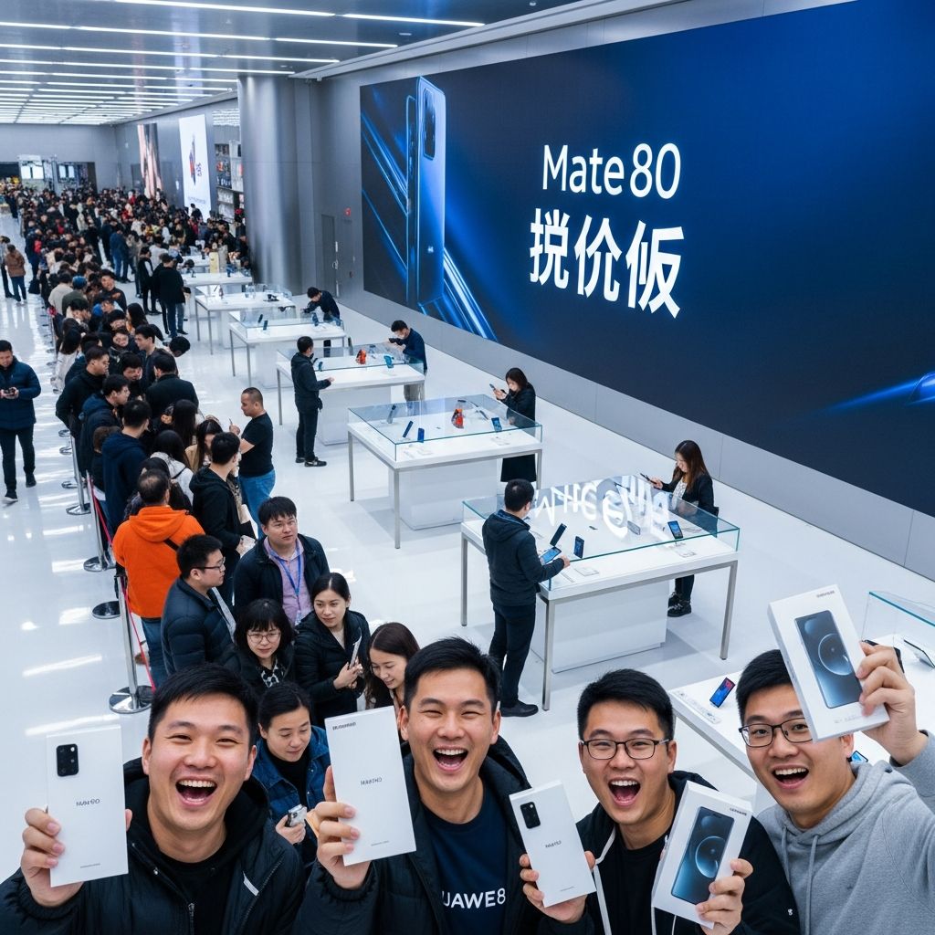 华为Mate 80 引发抢购：降价方案引人深思