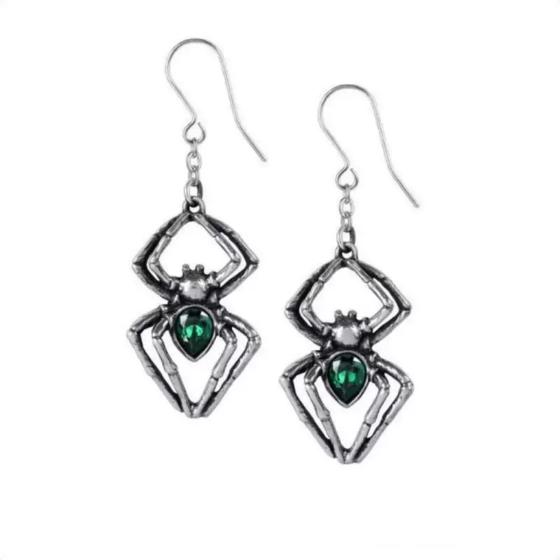Серьги бренда A Alchemy Gothic Spot Sword Spider Snake Stud Earrings