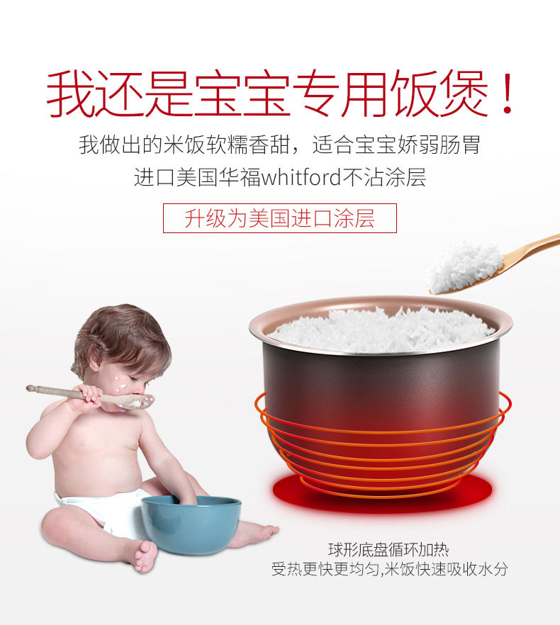 飞利浦 小电饭锅 2L 图6