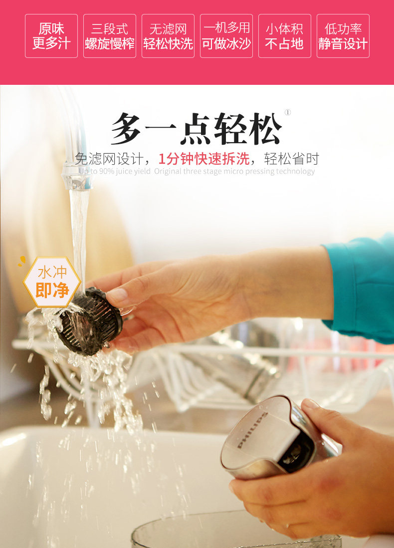 飞利浦 HR1932 破壁原汁机 图1