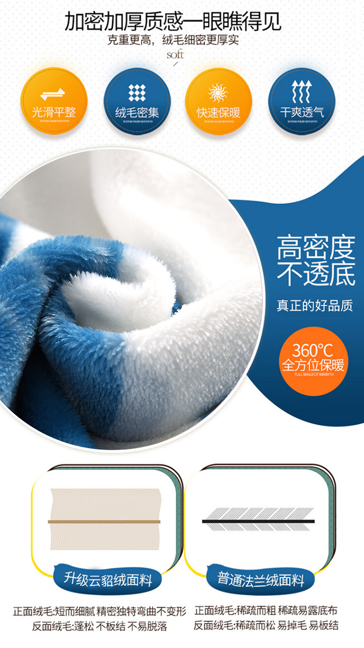 San hô fluff sang trọng tấm đơn ngắn flannel sang trọng mùa đông dày đôi giường chăn 1,5 / 1,8m ga giường