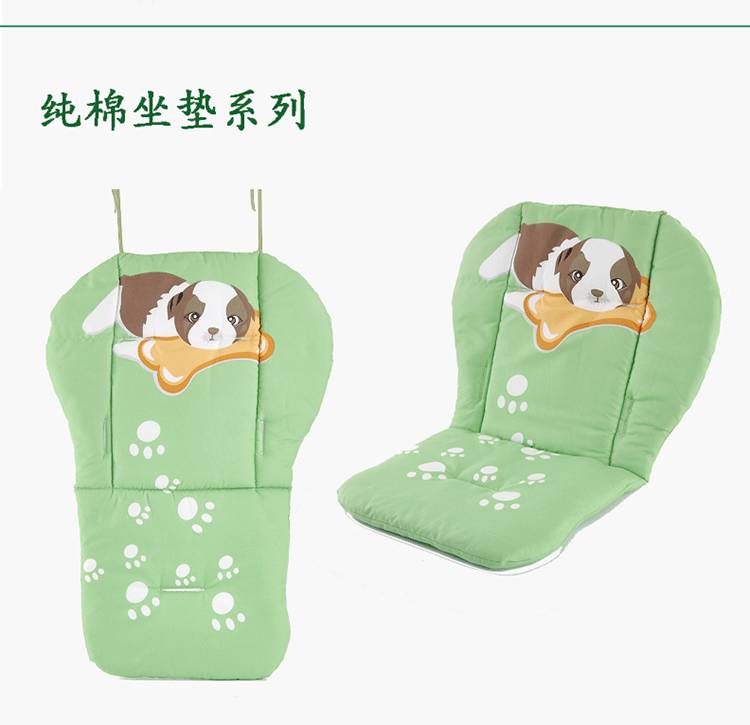 Xe đẩy em bé cotton pad walker phổ bông xe đẩy em bé phụ kiện đệm trẻ em ghế ăn xe đẩy mat