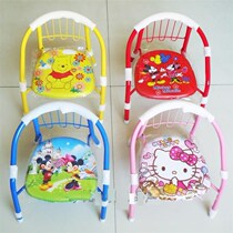 Childrens dining chair Baby dining chair Household barking chair Battery car small stool Low stool Cute living room portable