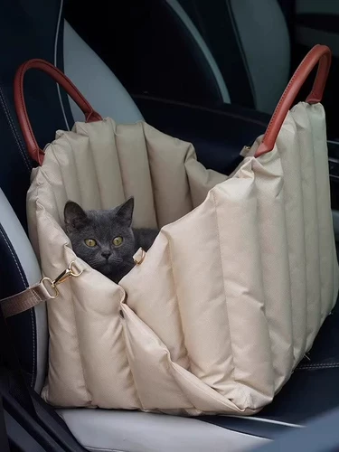 Сумка для собак для дальних поездок на автомобиле, сумка для кошек, переносная конура для щенков на улице, портативный автомобильный дорожный артефакт