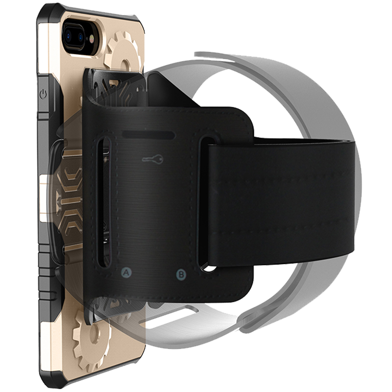 Running phone arm cover men's and women's detachable mobile phone protective case fitness arm bag apple 6 7 8 arm belt arm cover