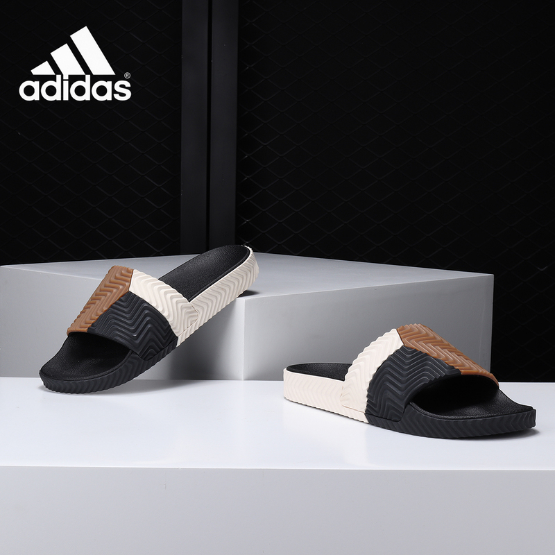 Adidas/Adidas Genuine Alexander Wang Collaboration Men's and Women's Casual Comfortable Sports Slippers Ac7408 Adidas/Adidas Genuine Alexander Wang Collaboration Men's and Women's Casual Comfortable Sports Slippers Ac7408