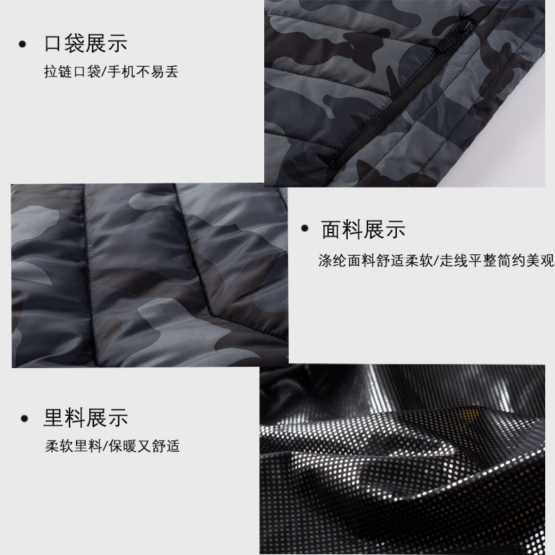 Áo sưởi điện Xiaomi dành cho nam vào mùa đông quần áo sưởi ấm toàn thân ấm áp sạc usb áo sưởi thông minh dành cho nữ quần sưởi điện áo tự sưởi ấm