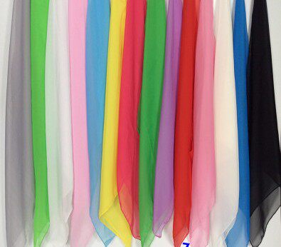 Dance Silk Scarf Handkerchief Scarlet Gluon State Rice cabaret Pair Pastry and Rain Memory Spun Yarn Towel Props