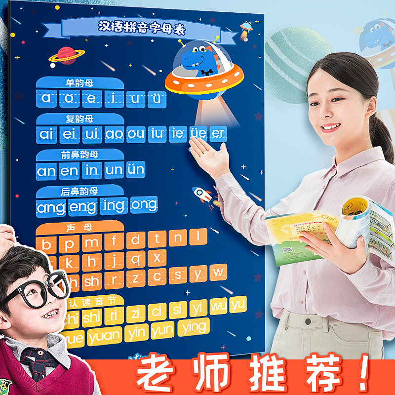 Hanyin Pinyin Alphabet for Primary School Students Multiplicative Tips Table Small Sticking Wall Sound Mother Rhymes Common Syllables of syllables I use syllables for a full set of wall charts Read training Learn children Early to day practice