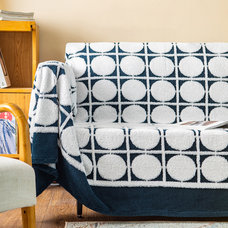 Composition Sofa Cover Towels Universal Sofa Hood Full Bag Universal Cover Towel Cover Brief Thickened Plush Summer Sofa Cover
