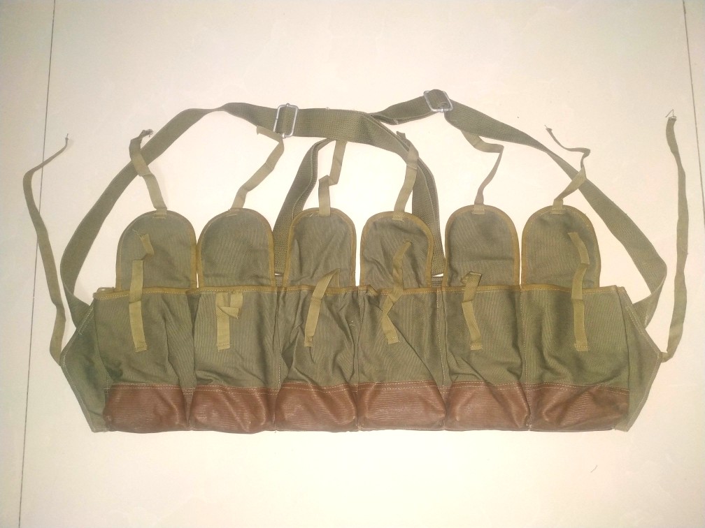 Anti-Japanese War Original Czech ZB26 Chest Bag