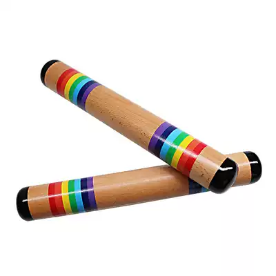 Orff musical instrument children beech wood sand sound tube wooden rain sound tube musical instrument children's percussion rustling sound teaching aids
