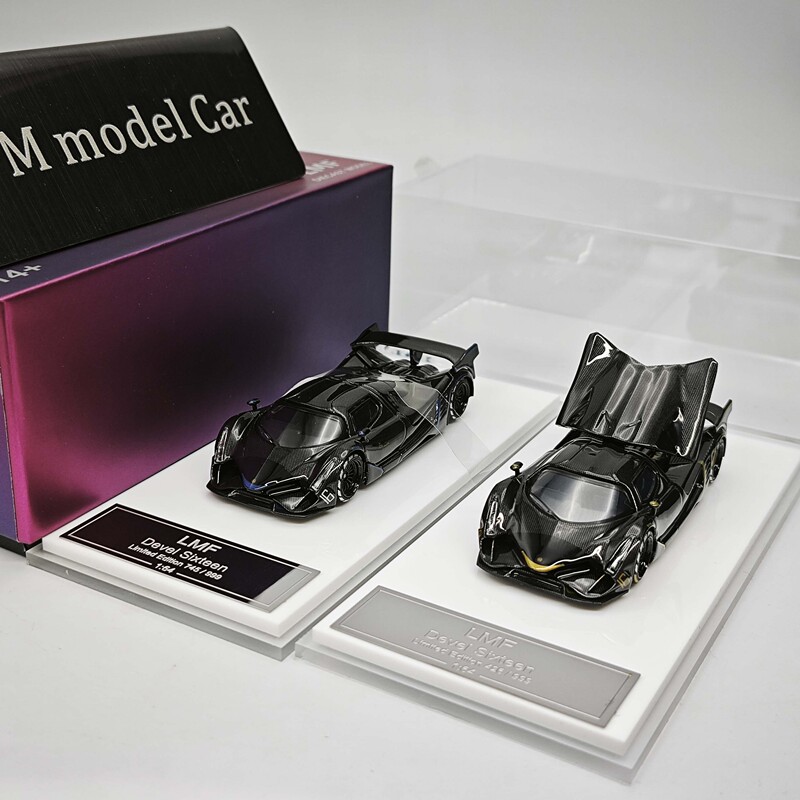 Lmf Le Man Fang 1/64 Devil 16 Devel 16 Openable Alloy Car Model Collection Lmf Le Man Fang 1/64 Devil 16 Devel 16 Openable Alloy Car Model Collection