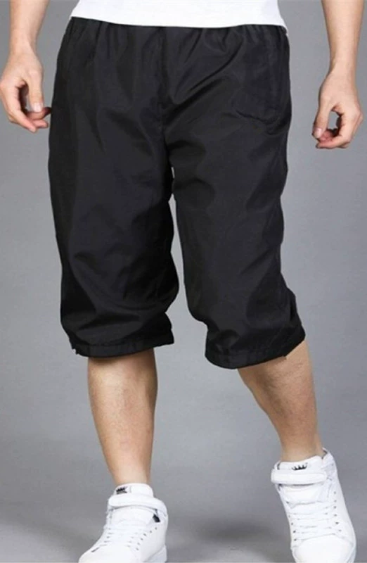 Mùa hè của nam giới cắt quần thể thao quần short phần mỏng nhanh chóng làm khô lỏng ống túm quần thể dục bãi biển thanh niên 7 quần quần áo thời trang