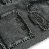 Осенние прямые свободные джинсы, штаны-клёш, штаны, в американском стиле