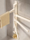 French Imported Ziwoo Rotating Towel Rack Bathroom Punch-Free Hanging Rod Bath Towel Rack Bathroom Storage Rack