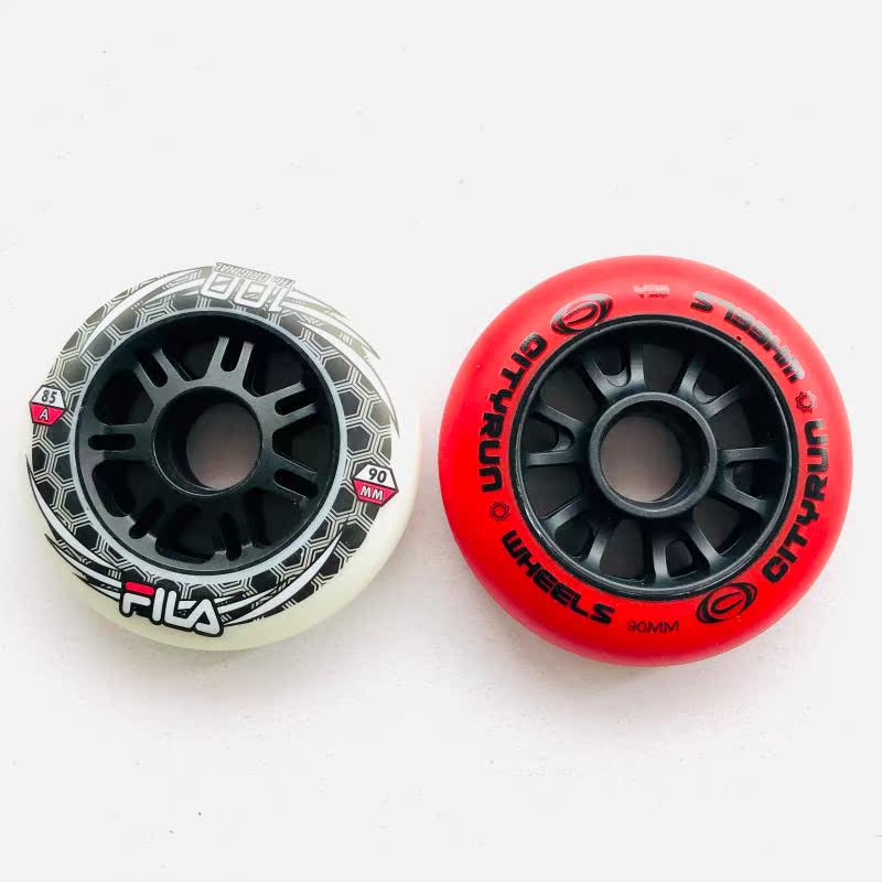 Flying Speed Skating High Bounce Abrasion Resistant PU Wheel Speed Skating Shoes Wheel Polyurethane Material set of 8