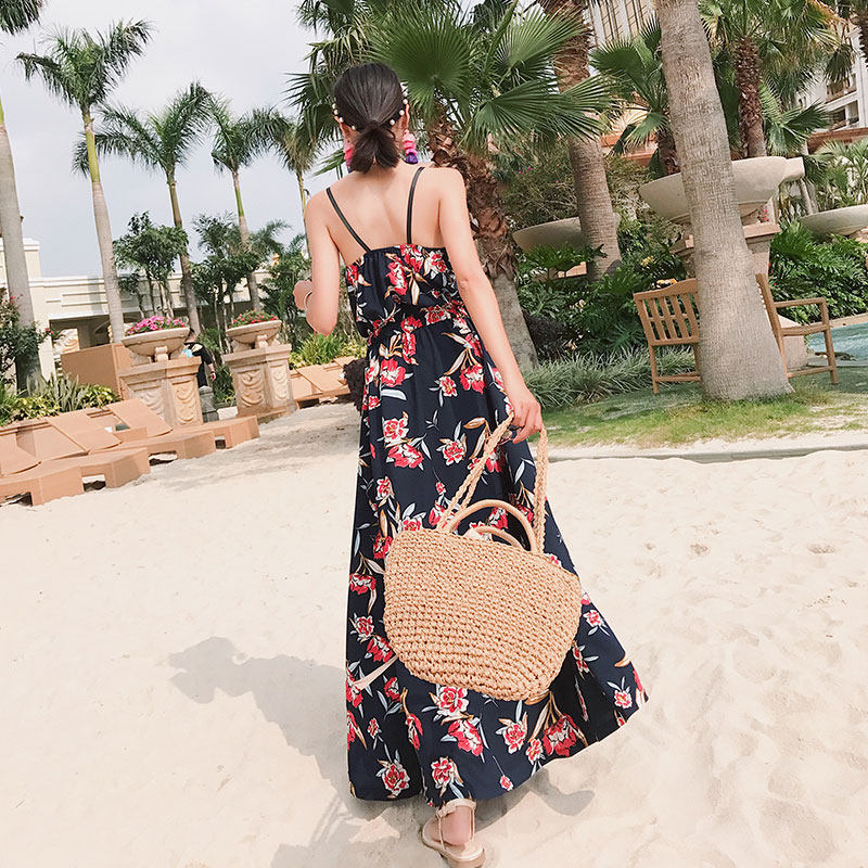 Beach dress Women Summer 2020 new Bali Tria Tourist clothes Seaside holiday harness Beach Skirt Ocean Dress