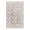 Moroccan Nordic room living room carpet ins bedroom bedside cotton and linen woven floor mat tassel decorative carpet outside