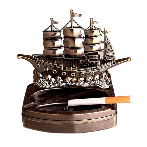 Креативная пепельница, зажигалка для офиса