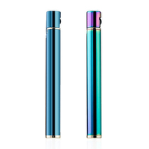 100 Honest Grinding Wheel Inflatable Lighter Bright Fire Men And Women Smoke Type Mini Slim Bar Matchstick Creative Personality Pretty