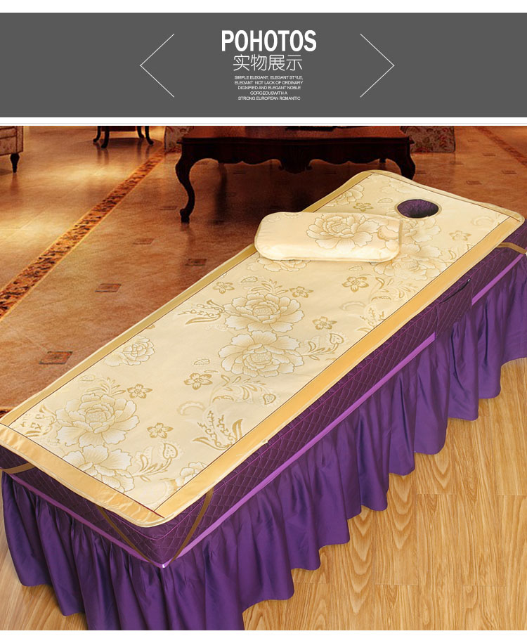Thẩm mỹ viện Beauty giường mat hỗ trợ mùa hè bảng massage ghế lụa băng và giường massage ghế mây nhỏ thảm có thể được tùy chỉnh - Thảm mùa hè chieu tre