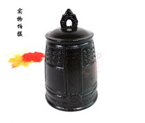 Taiwans high-end hanging bells floor clocks temple ritual supplies pure copper casting small hanging bells