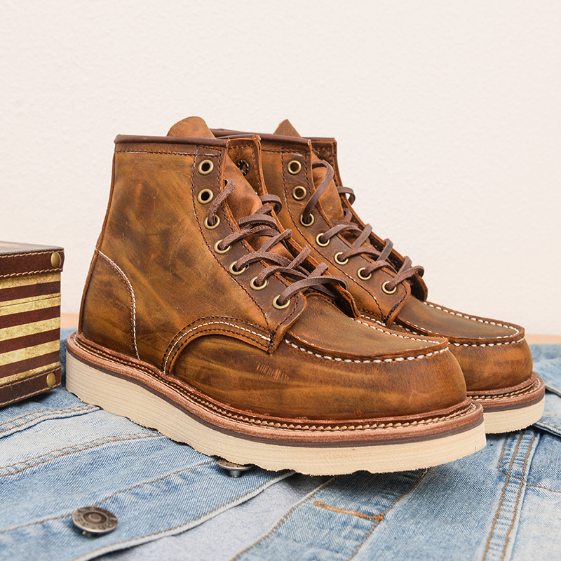 Amy Jay Gu Special 1907 boots 875 Mad Martin Boots Cow - leather high - gang locomotive boots