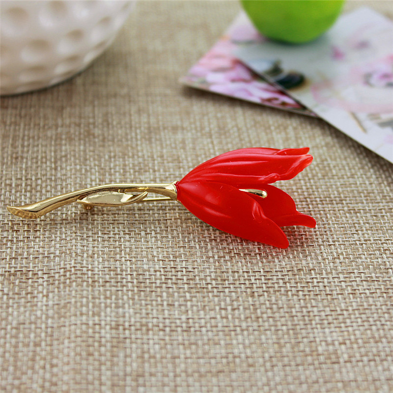 Nghề nghiệp Ama Shite 2018 mới trâm vàng trâm cài phụ kiện nữ pin ghim bầu không khí sang trọng đơn giản Hàn Quốc logo cài áo