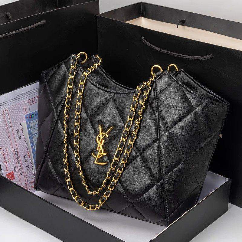 Large Capacity Incense ­ Nai Xiaoxiang'Er Women's Bag 2026 New Style Chanel-Style Genuine Leather Quilted Chain Shoulder Handbag.