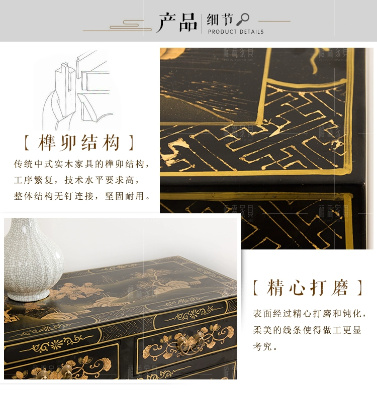 Tủ giày phong cách Trung Quốc mới, đồ nội thất cổ, tủ sảnh vào gỗ đặc, tủ vách ngăn, tủ trang trí hiện đại, tủ phụ đơn giản - Buồng