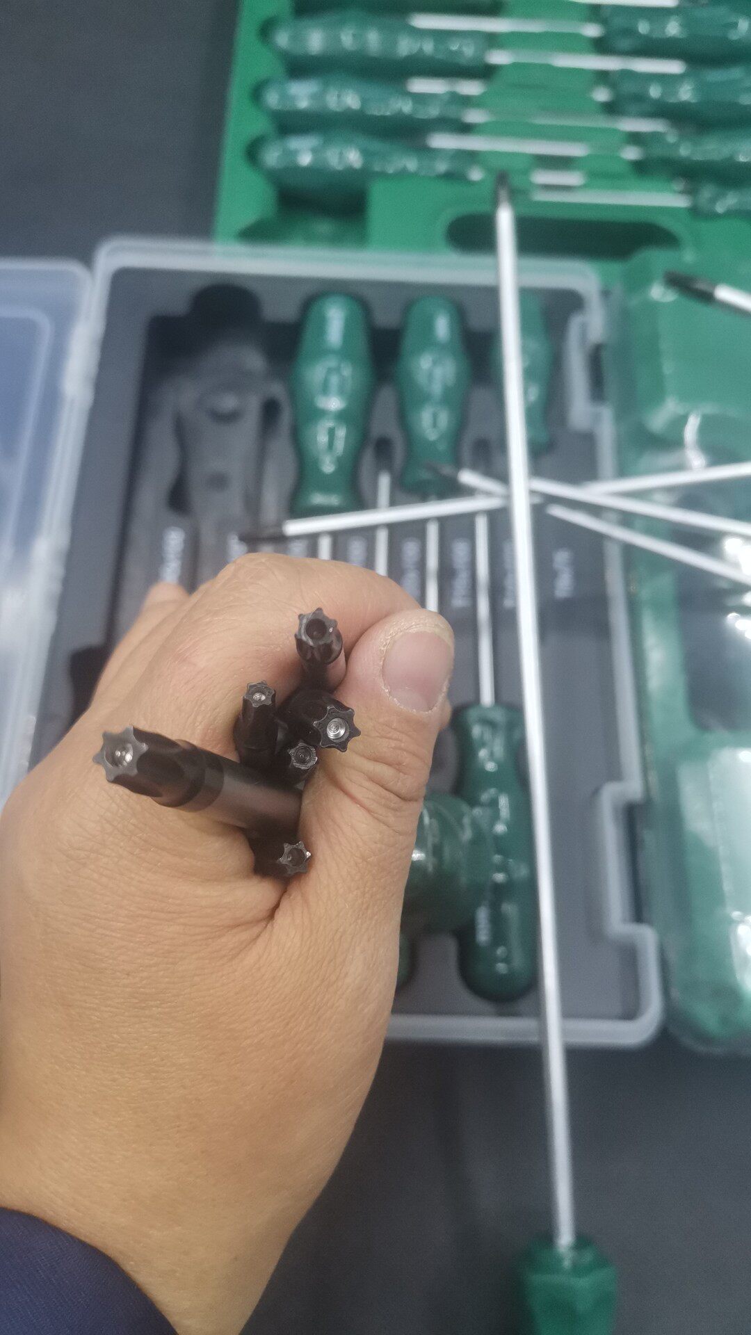 T10T152025273040 Splined Screwdriver Six-flower Star-shaped Plum Screw Driver Inside Six Flowers Rice Word Lengthened 40cm