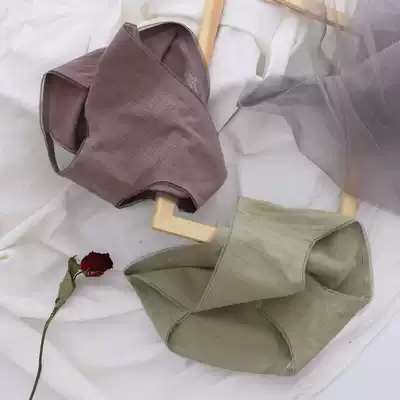 There is a piece of cloud produced like its considerate~very breathable and comfortable panties women's mid-waist antibacterial cotton file