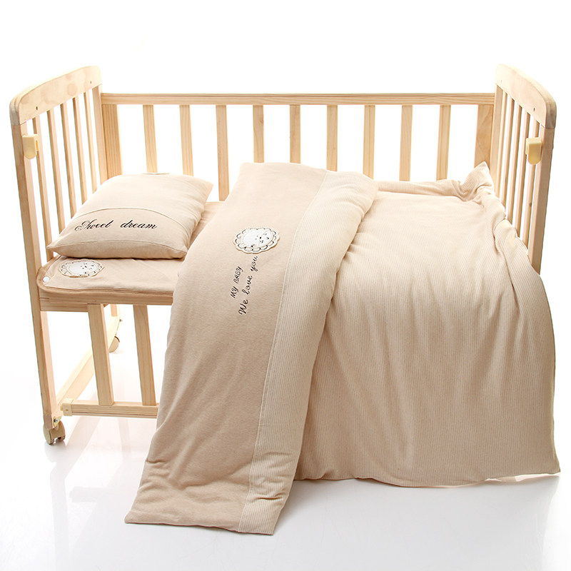 Newborn baby cover quilted by autumn winter cotton quilted by pure cotton thickened in winter baby cotton small quilt