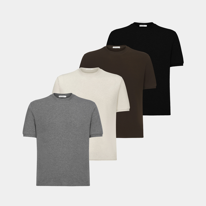 [Alpha Force No. 1] Explosive Sleeve Tencel Wool Lyocell Short T-Shirt for Men, Dongjie Light Luxury Sports Series