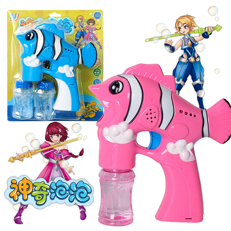 Children's Electric Bubble Gun Shake Sound Automatic Bubble Machine Light Music Blow Bubbles No Leaks Outdoor Spring Tours Toys-Taobao