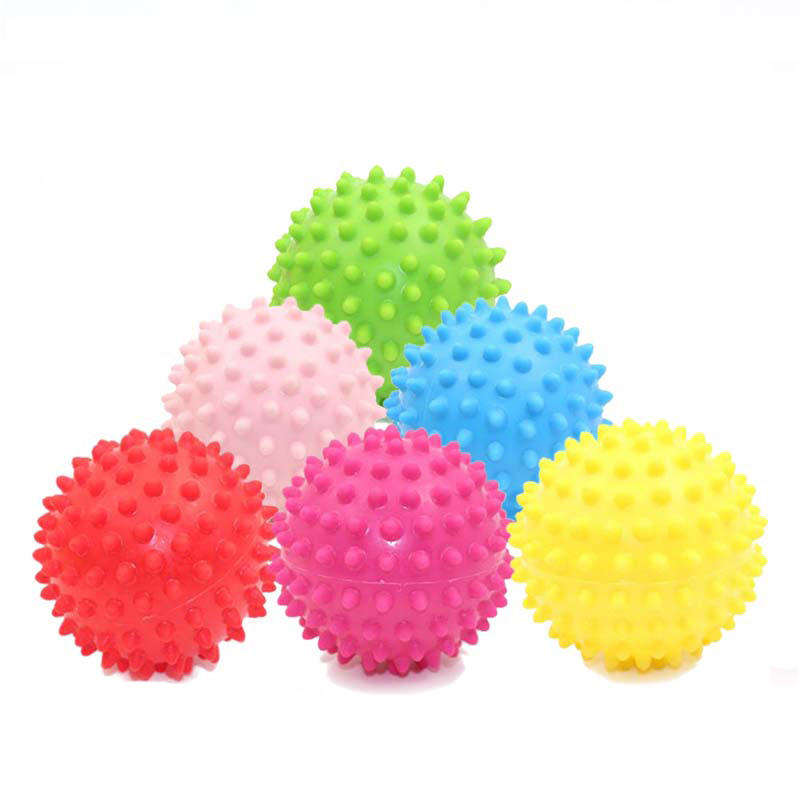 Children early teaching toy Tingling Ball touch massage Ball Rugged Hand Grip Ball baby Colour Baby Popolare Ball